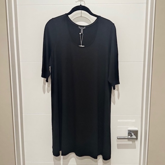 Eileen Fisher Tops - Eileen Fisher Elbow Length Sleeve Tunic Top/Dress